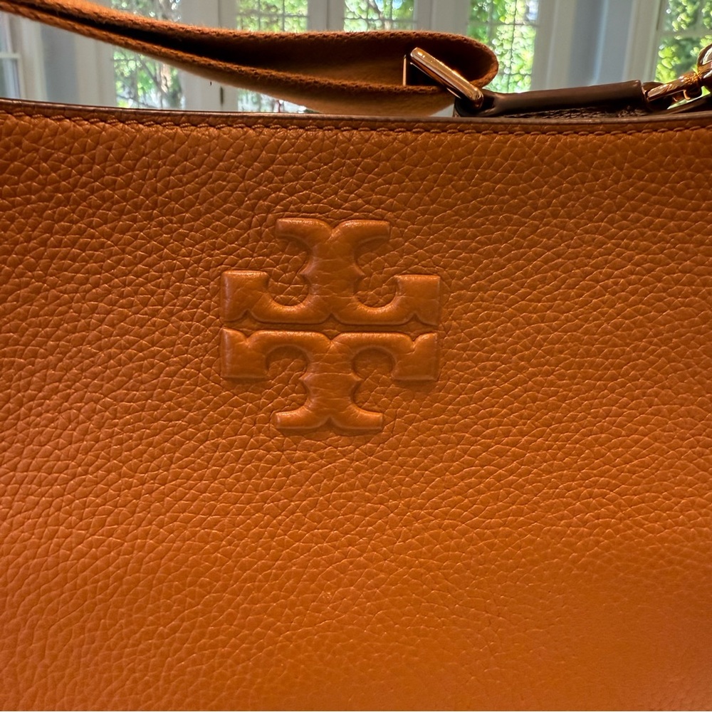 Tory Burch Tan Leather Crossbody Bag - Picture 3 of 16